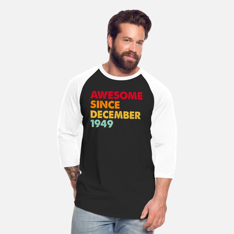 Awesome Since December1949 73rd Birthday Gifts