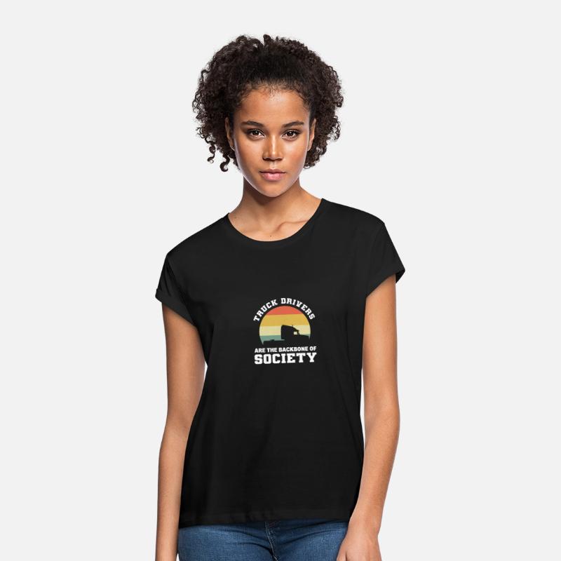Backbone of Society Truck Lover Gift