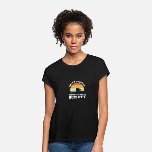 Backbone of Society Truck Lover Gift