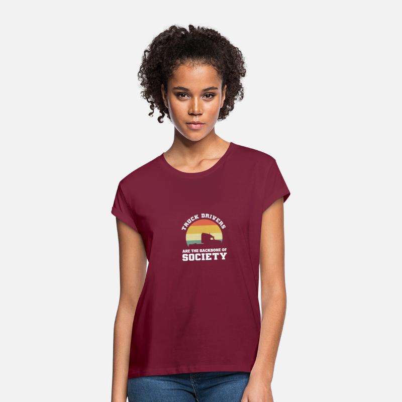 Backbone of Society Truck Lover Gift