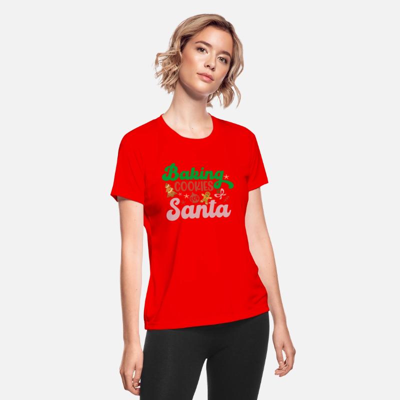 Baking Cookies For Santa Apparel