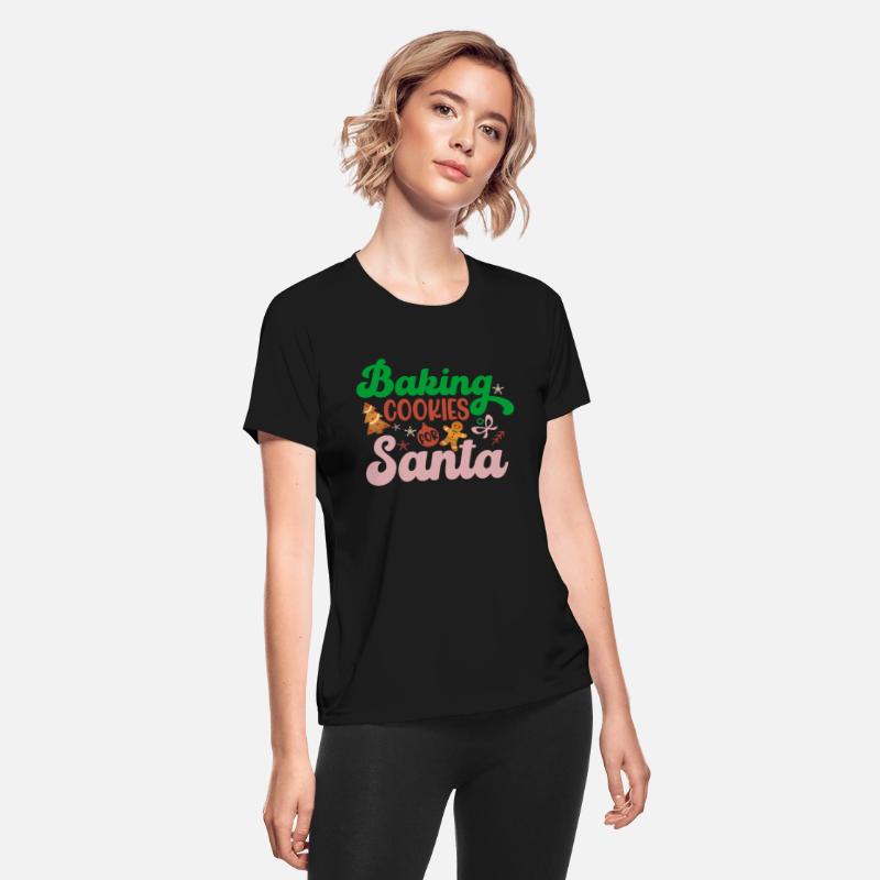 Baking Cookies For Santa Apparel