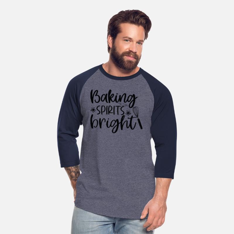 Baking Spirits Bright Shirt Baker Baking Lovers