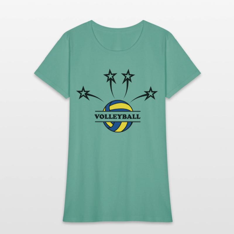 Ball, volleyball with bar that says Volleyball