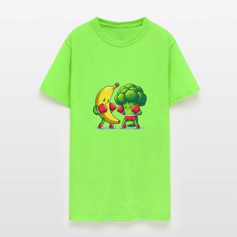 Banana vs broccoli boxing match