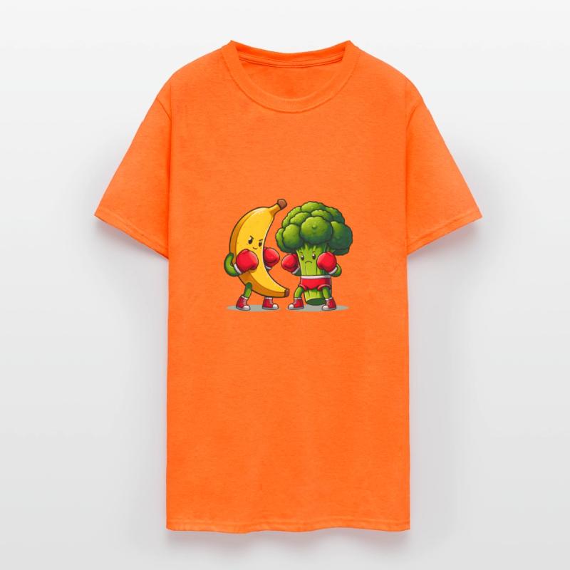 Banana vs broccoli boxing match