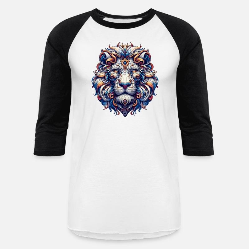 Baroque Lion Majesty: Ornate Feline Sovereign