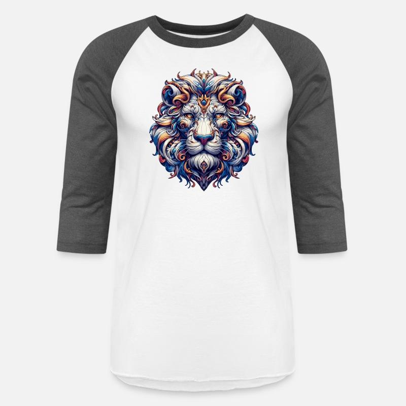 Baroque Lion Majesty: Ornate Feline Sovereign