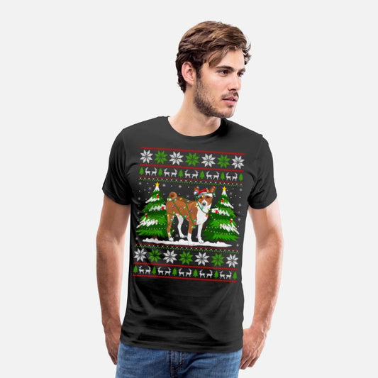 Basenji Dog Christmas Tree Lights