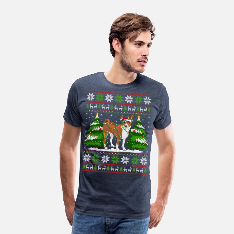 Basenji Dog Christmas Tree Lights