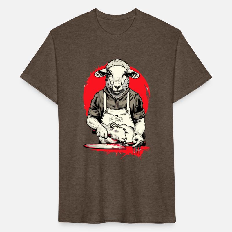BBQ Horror Sheep Slaughterhouse Butcher Halloween