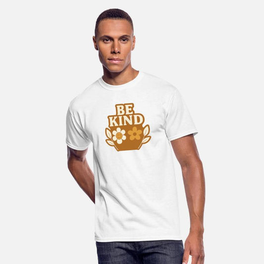Be Kind Flower Emblem Design