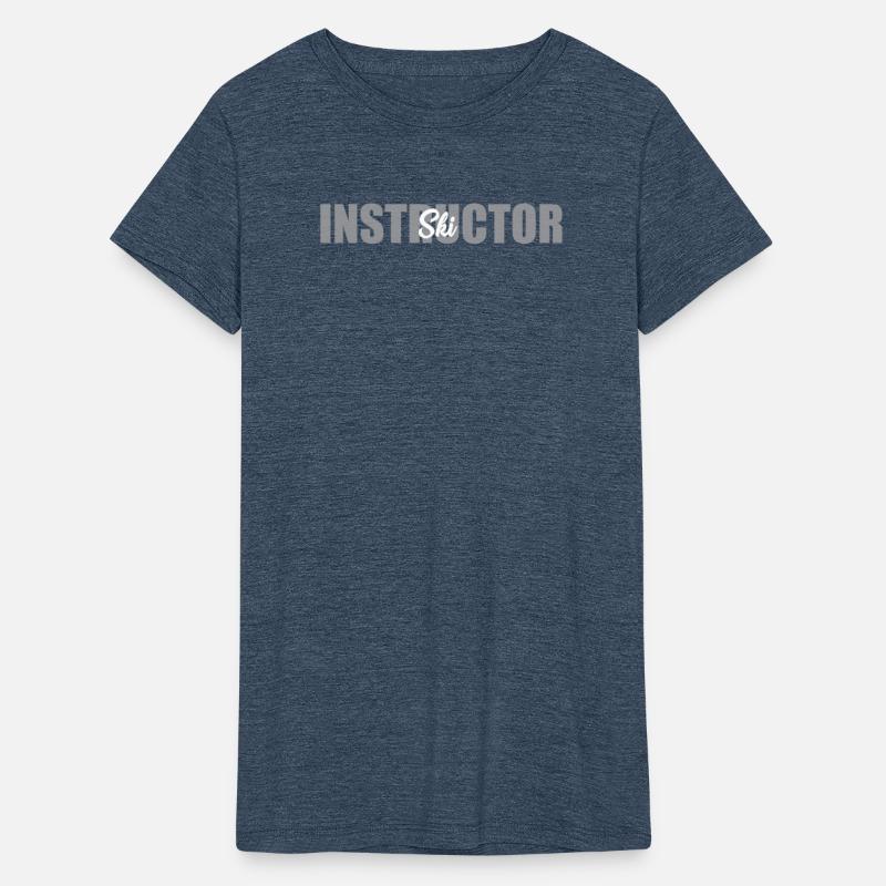 Beautiful Ski Instructor Typeset Ski