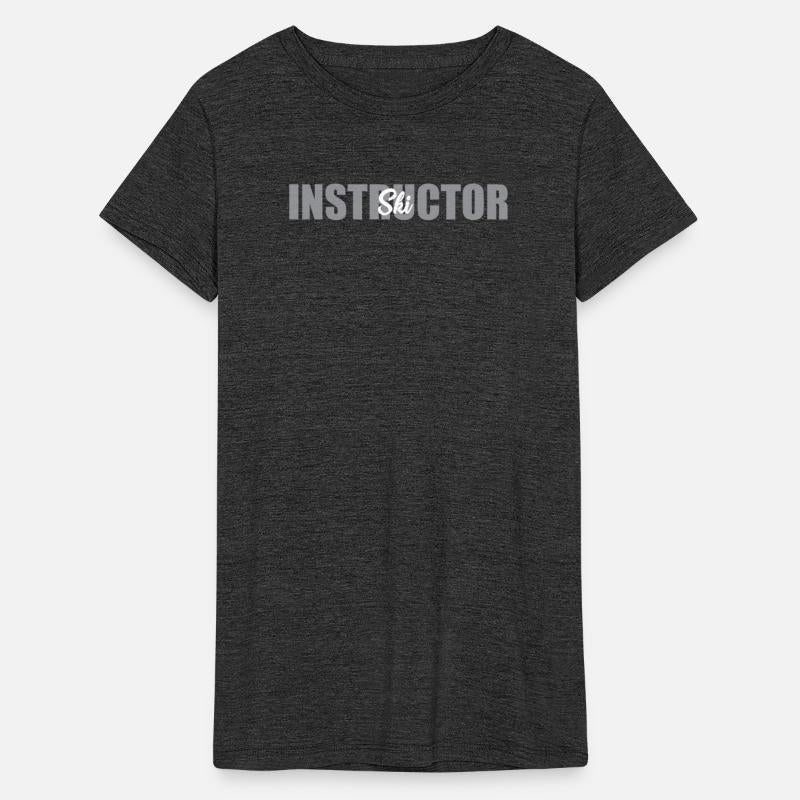 Beautiful Ski Instructor Typeset Ski