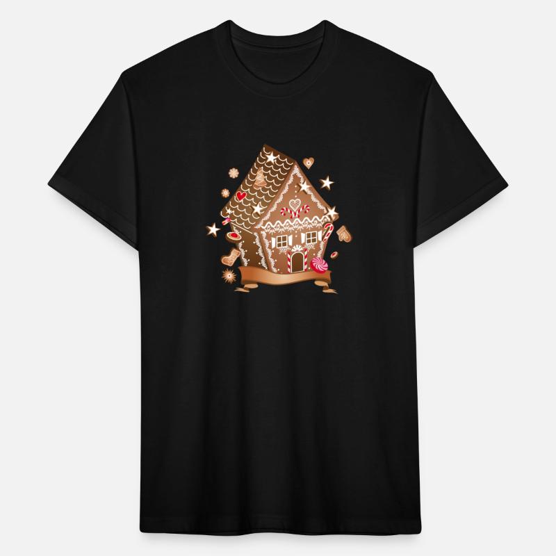beautifully decorated gingerbread house for XMAS