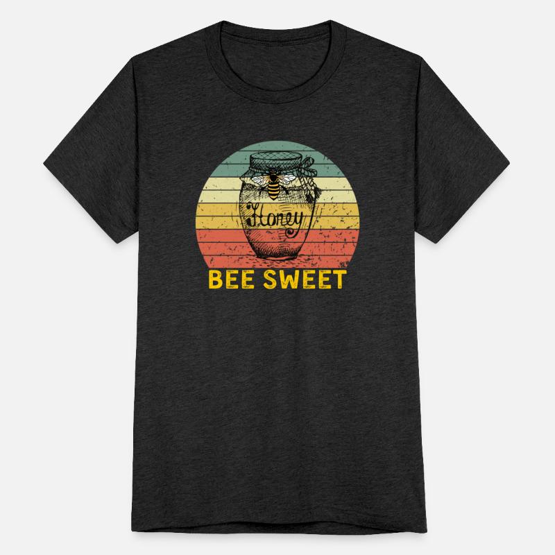 Bee Sweet Honey Pot Retro Sunset
