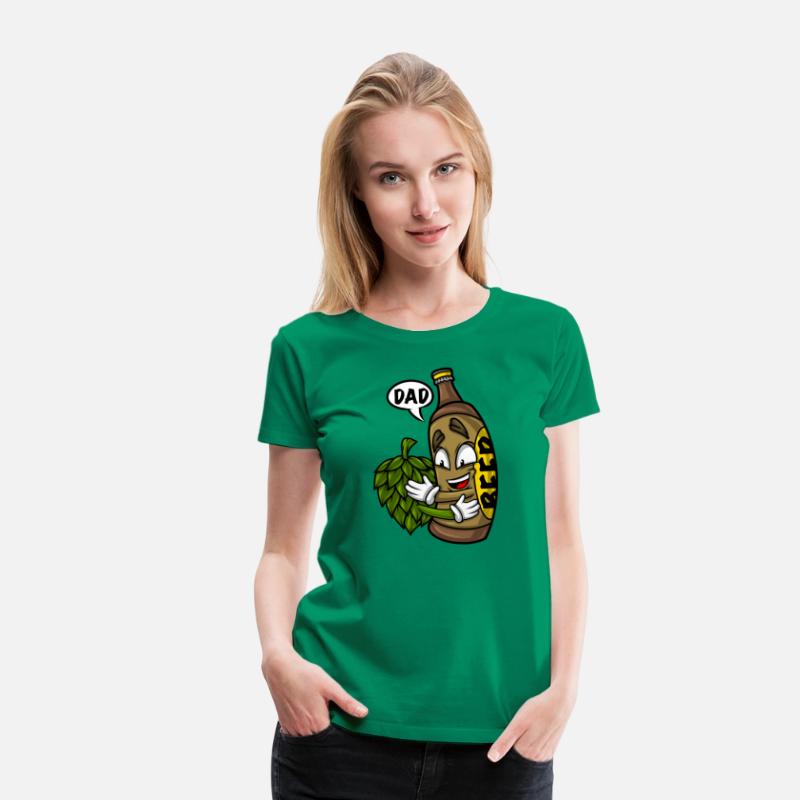 Beer Lover Beer Bottle Hug Hops Dad Beer Drinker