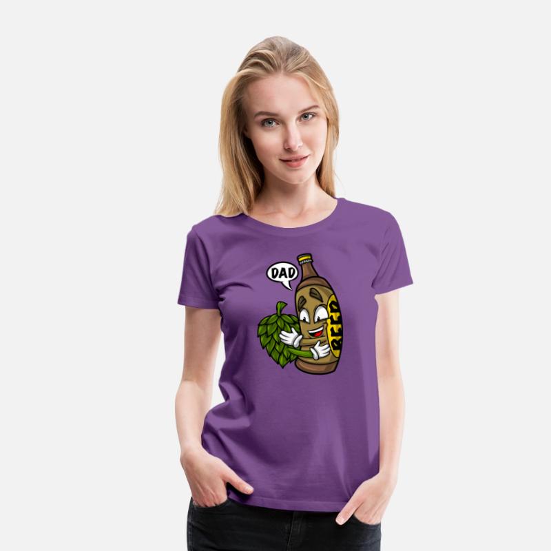 Beer Lover Beer Bottle Hug Hops Dad Beer Drinker
