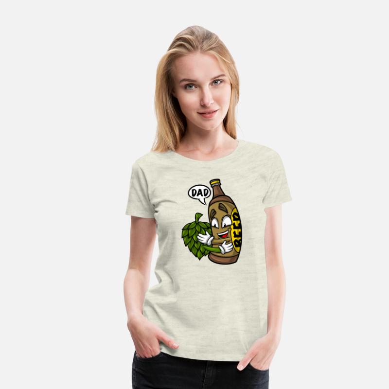 Beer Lover Beer Bottle Hug Hops Dad Beer Drinker