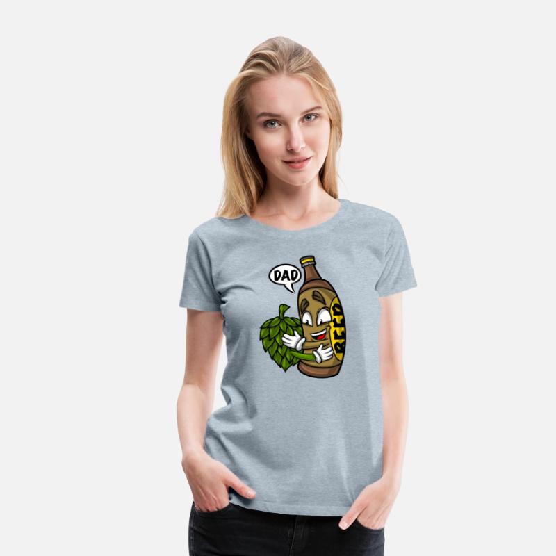 Beer Lover Beer Bottle Hug Hops Dad Beer Drinker