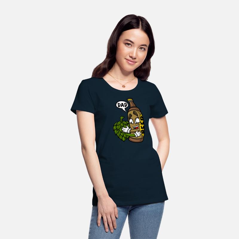 Beer Lover Beer Bottle Hug Hops Dad Beer Drinker