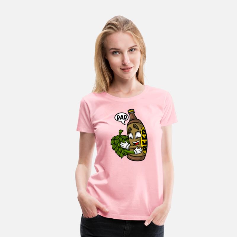 Beer Lover Beer Bottle Hug Hops Dad Beer Drinker