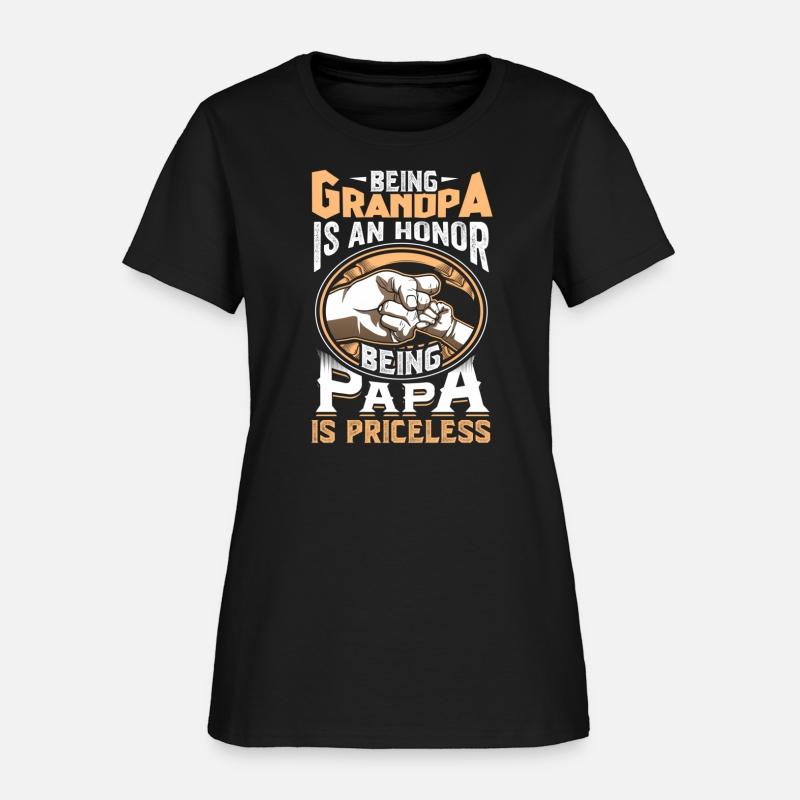 Being Grandpa Is An Honor Being Papa Is Priceless