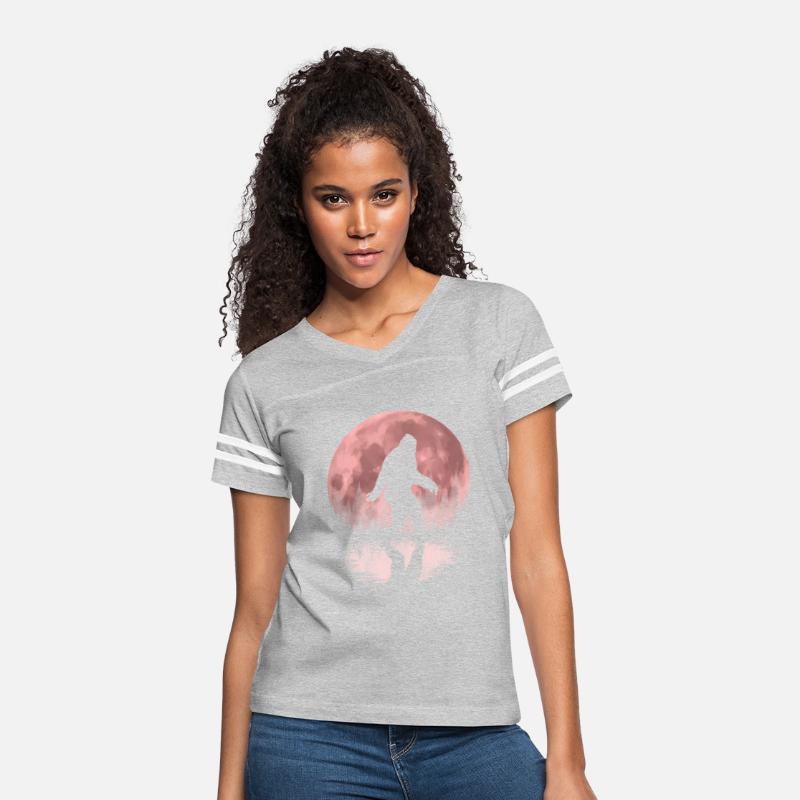 Bigfoot Moon Night Forest Sasquatch Wo