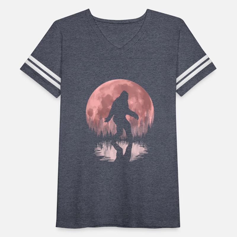 Bigfoot Moon Night Forest Sasquatch Wo