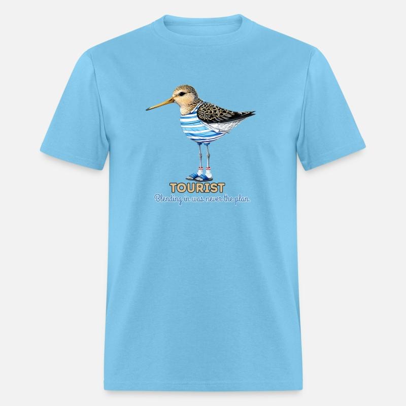 Bird Dressed as a Tourist