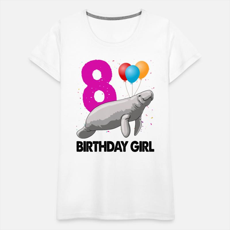Birthday Girl 8 Manatees