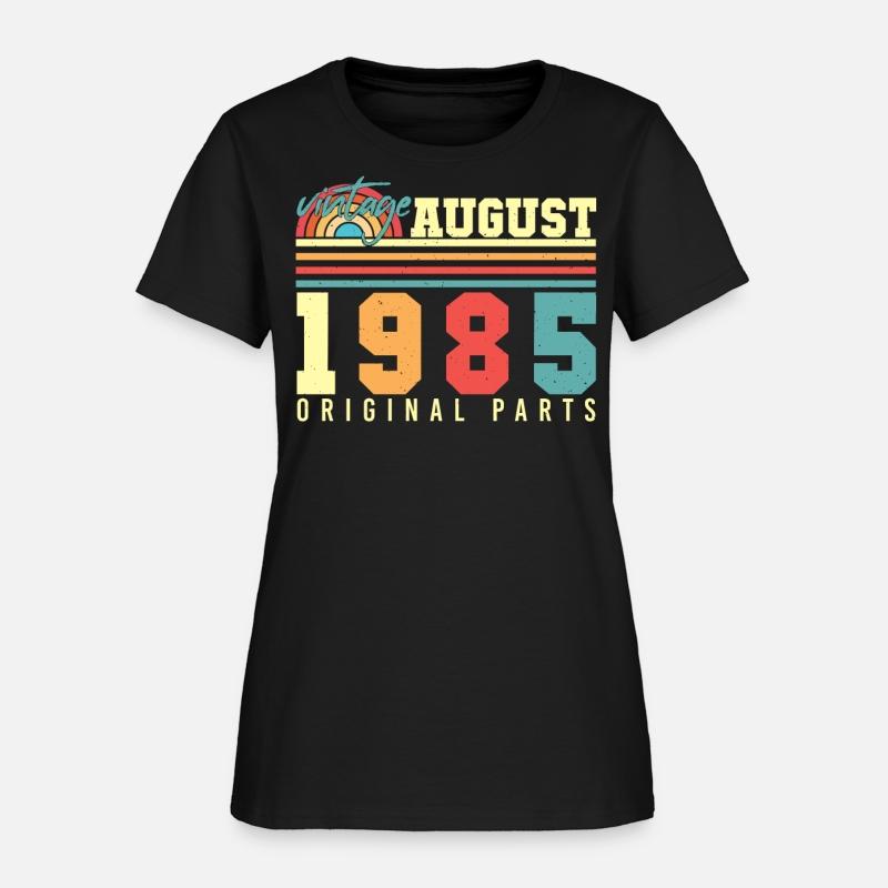 Birthday Greeting For 1985 August