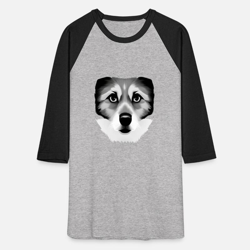 black and white dog