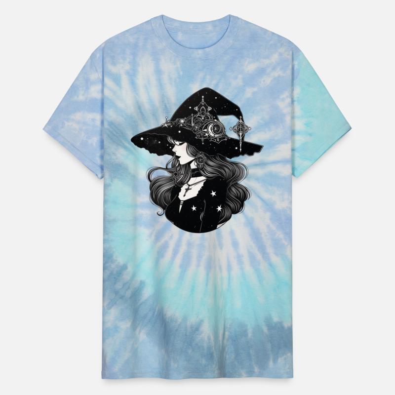 Black and White Gothic Astrology Witch