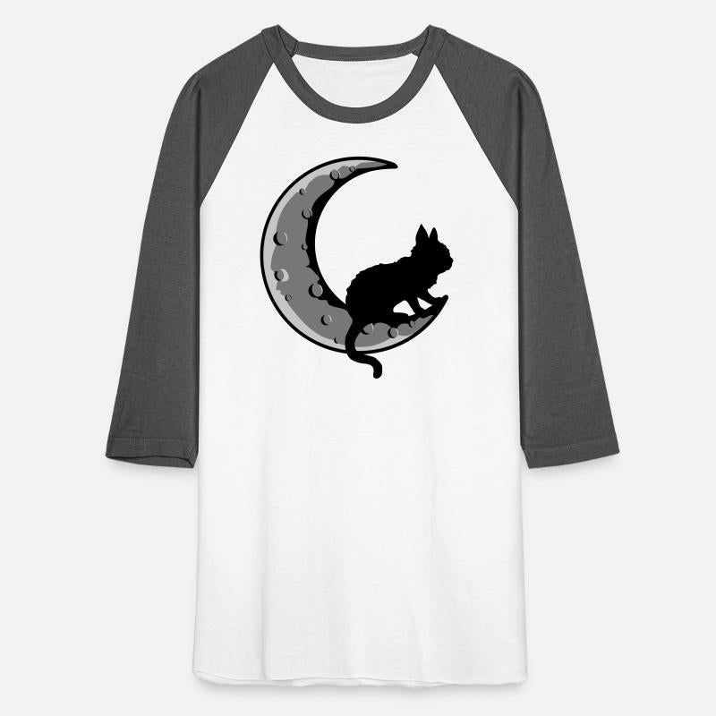 Black cat crescent moon