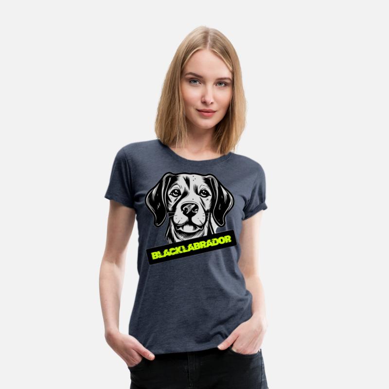 Black Labrador Portrait Illustration