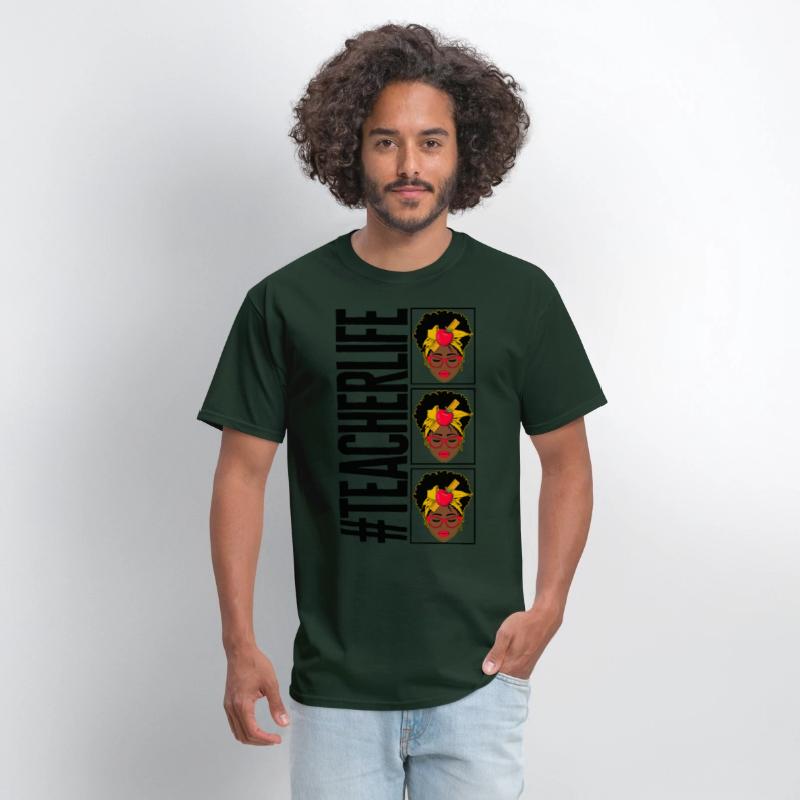 Black Lives Matter Shirt, Teacher Life Afro Curly