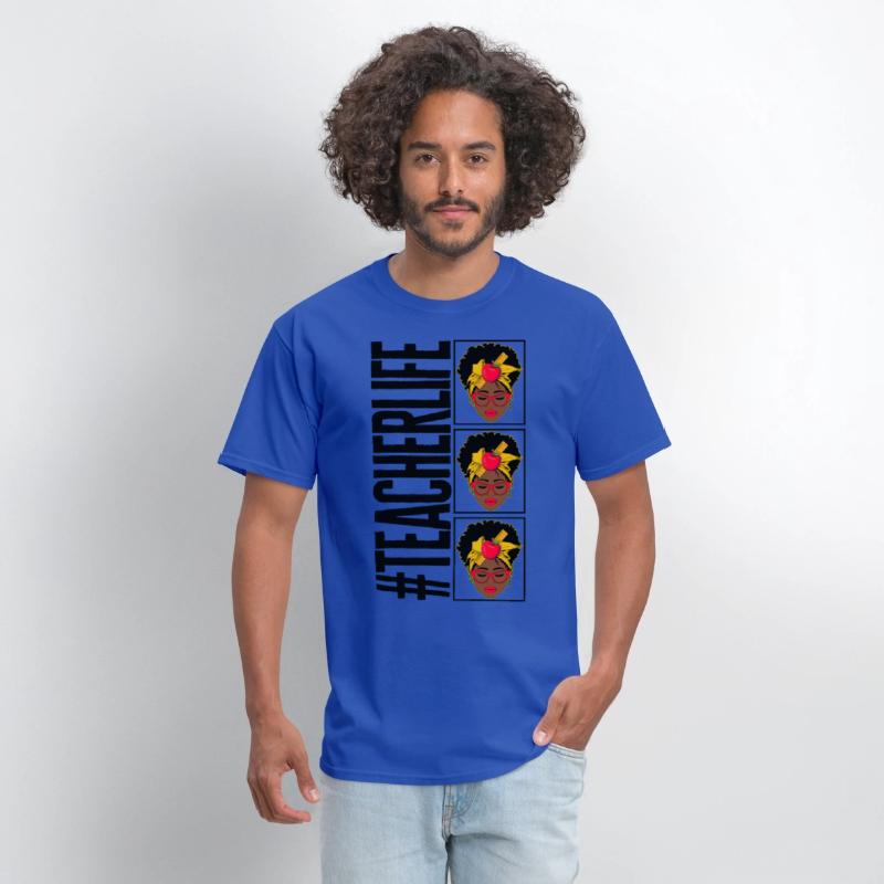 Black Lives Matter Shirt, Teacher Life Afro Curly
