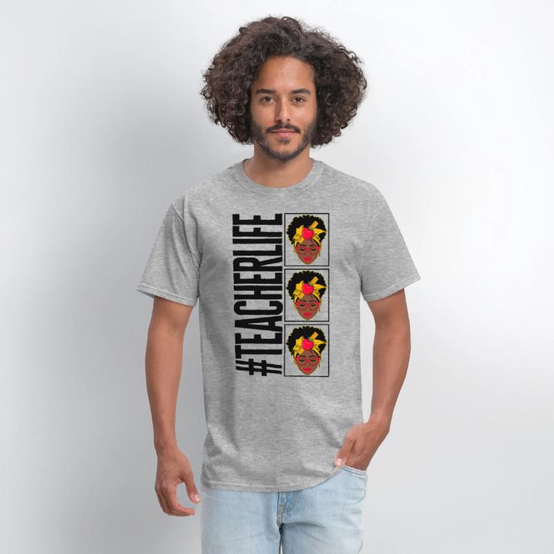 Black Lives Matter Shirt, Teacher Life Afro Curly