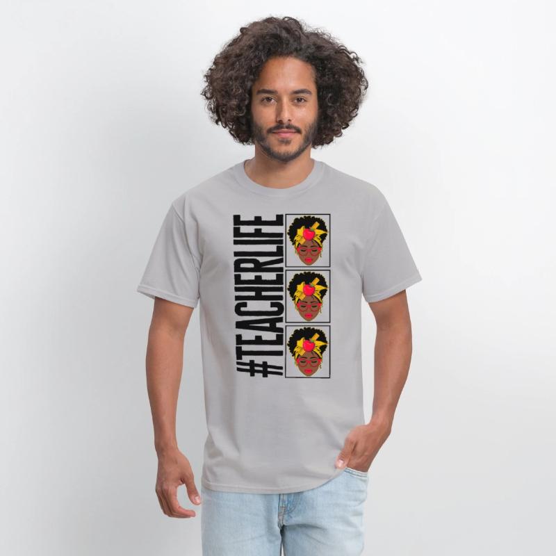 Black Lives Matter Shirt, Teacher Life Afro Curly