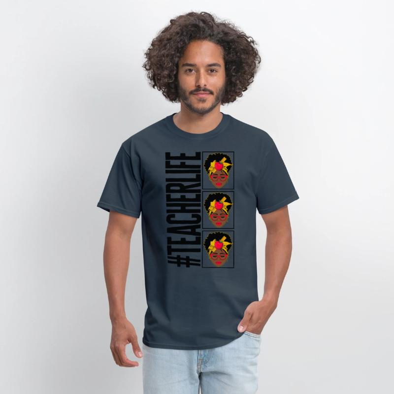 Black Lives Matter Shirt, Teacher Life Afro Curly