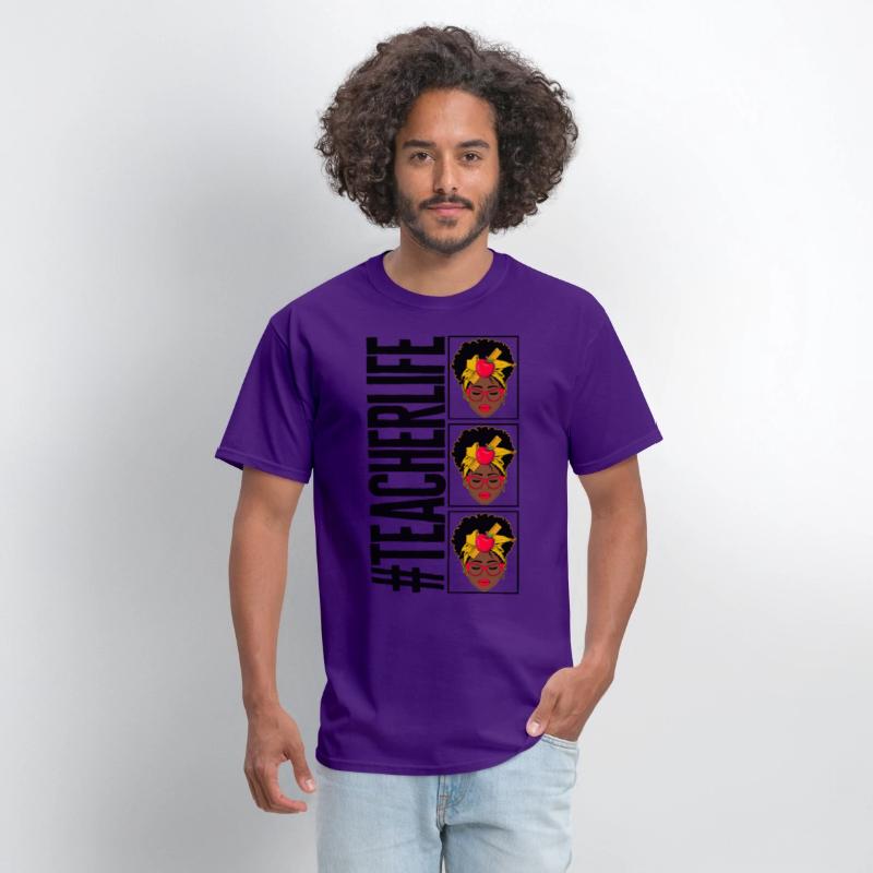 Black Lives Matter Shirt, Teacher Life Afro Curly