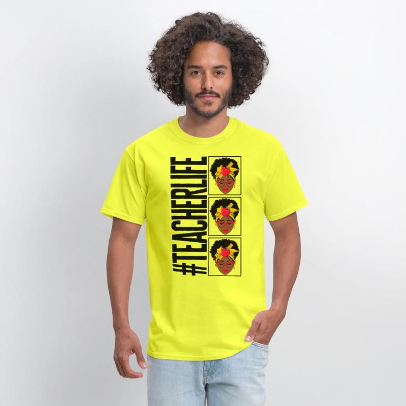 Black Lives Matter Shirt, Teacher Life Afro Curly