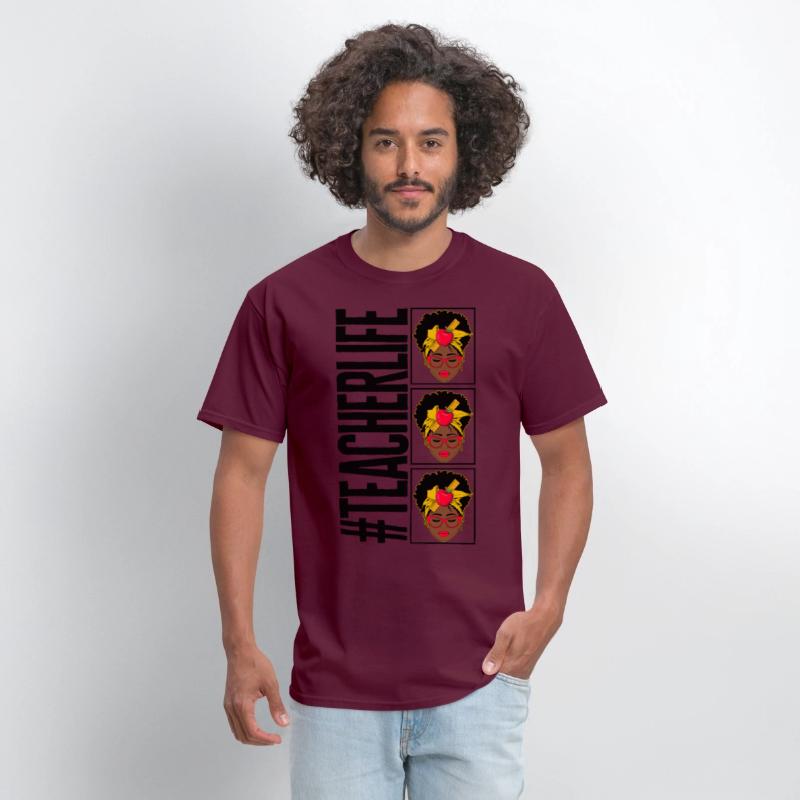 Black Lives Matter Shirt, Teacher Life Afro Curly