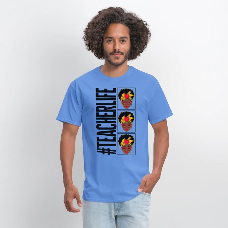 Black Lives Matter Shirt, Teacher Life Afro Curly