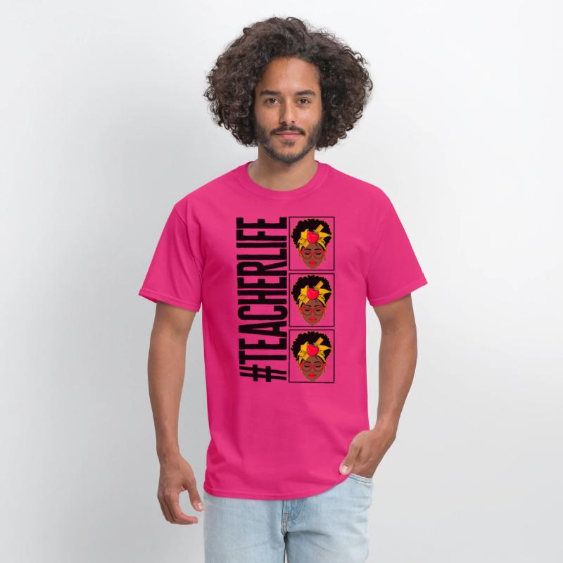 Black Lives Matter Shirt, Teacher Life Afro Curly