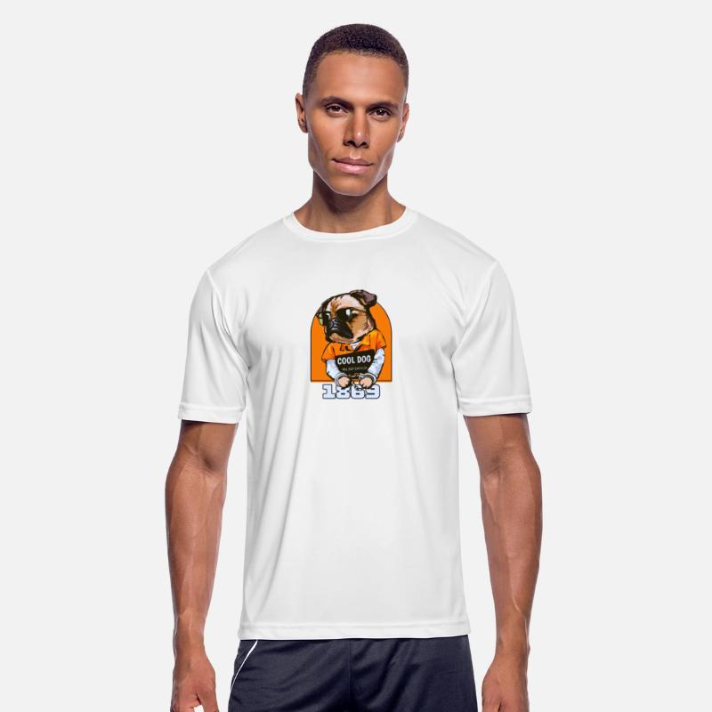 Black Orange Cool Dog