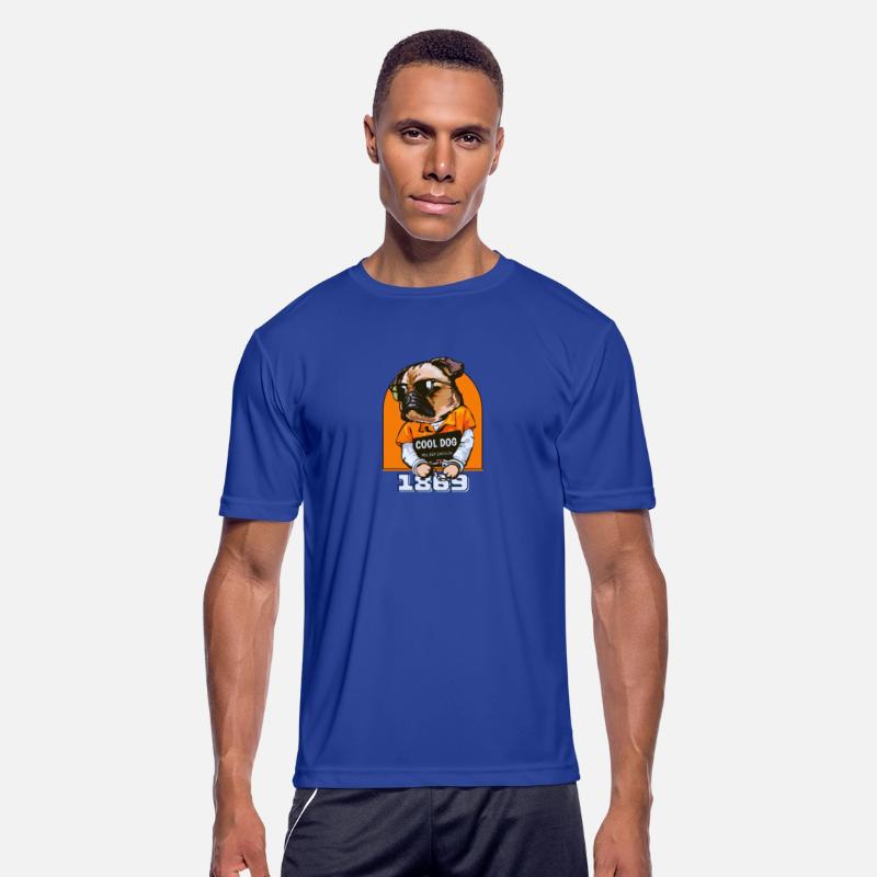 Black Orange Cool Dog