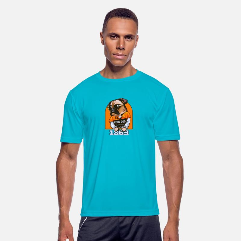 Black Orange Cool Dog
