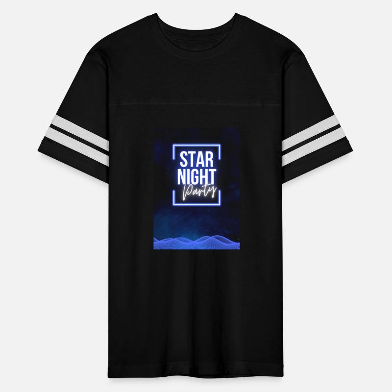 Black Purple Neon Night Club Party Poster
